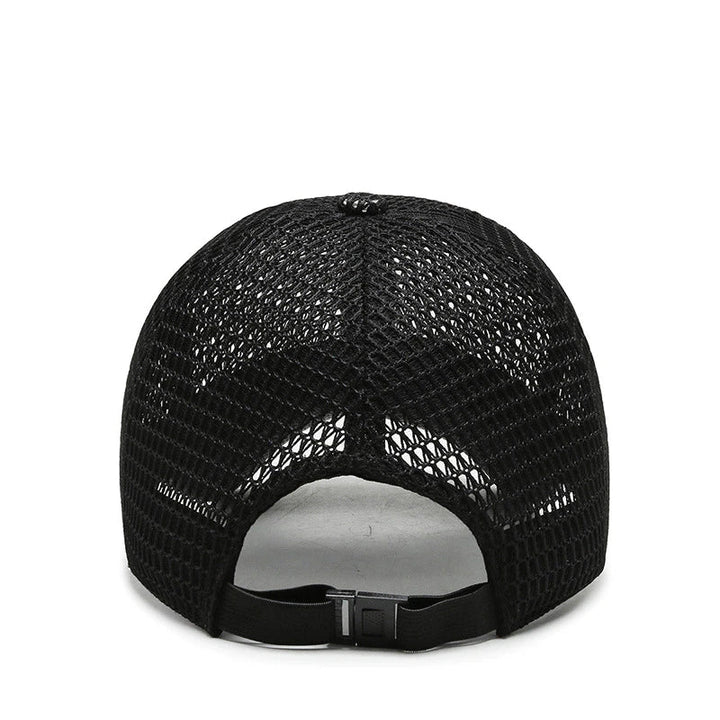 Stylish unisex breathable cap, adjustable and lightweight, providing comfort and sun protection for any adventure.