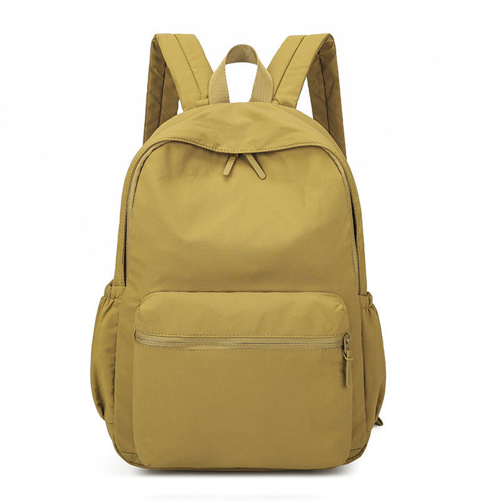 Stylish unisex casual backpack, an essential multi-pocket bag for daily adventures & urban commuting.