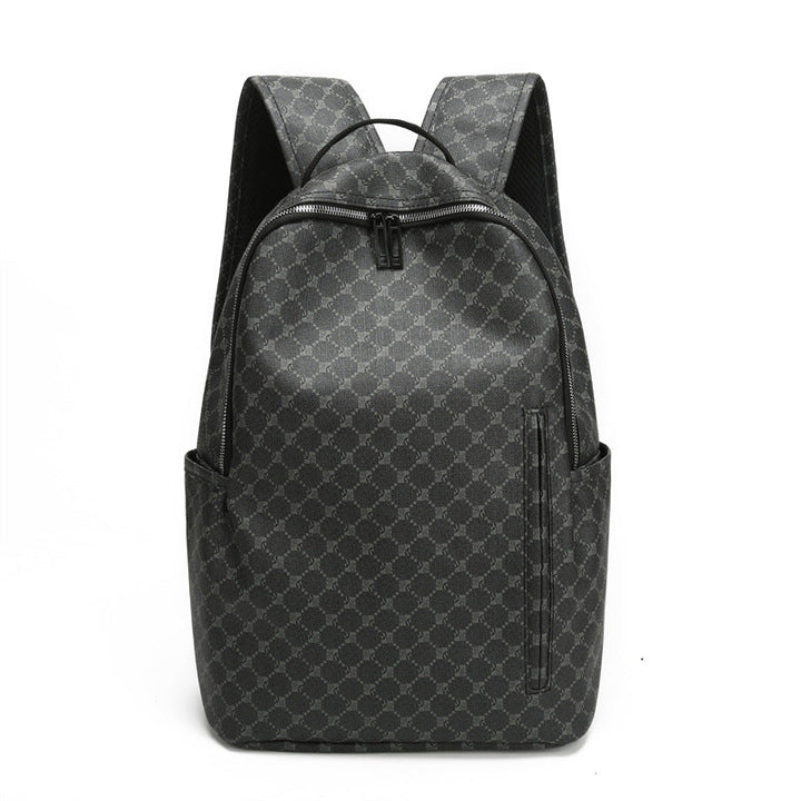 Durable shark-print casual daypack, a bold and unique unisex accessory for urban exploration or daily use.