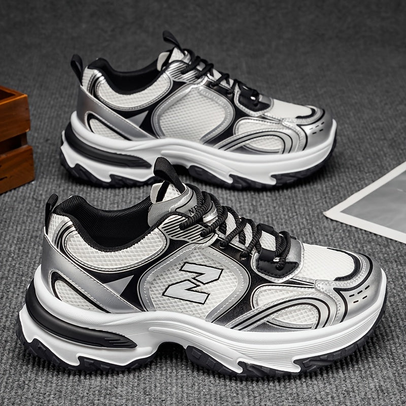 Side view of unisex casual sneakers, showing the durable sole and classic design.