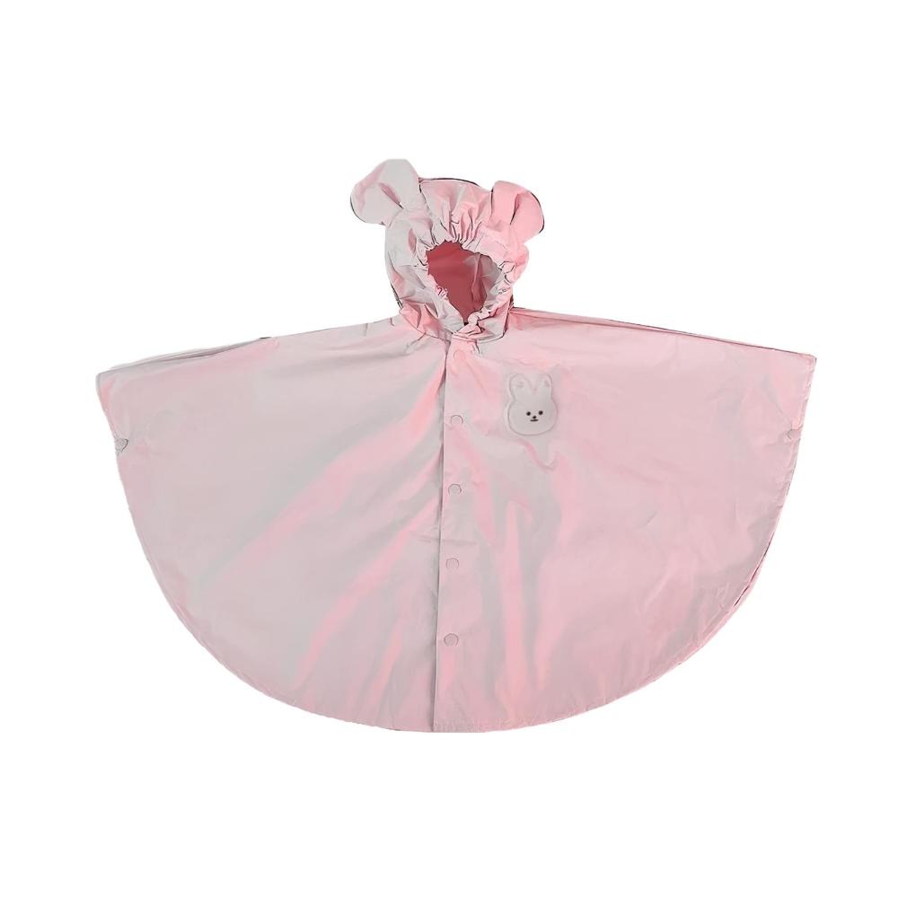 Baby rainwear with a fun, waterproof design for active outdoor adventures.