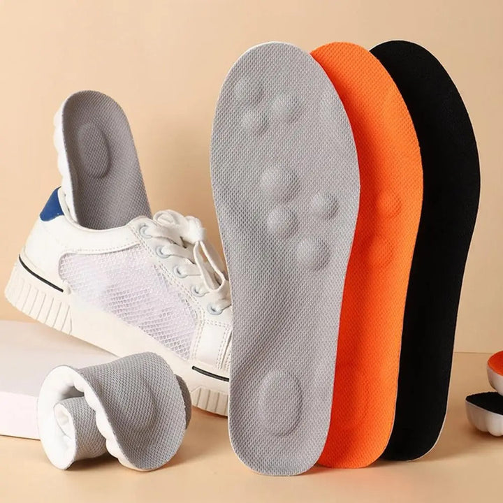 Unisex Cloud Comfort adjustable shoe insoles for all-day foot pain relief and superior arch support.
