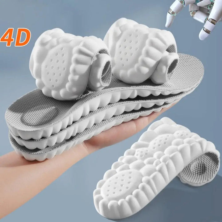 Soft Cloud Comfort insoles with advanced cushioning for superior foot care, ideal for all-day wear.