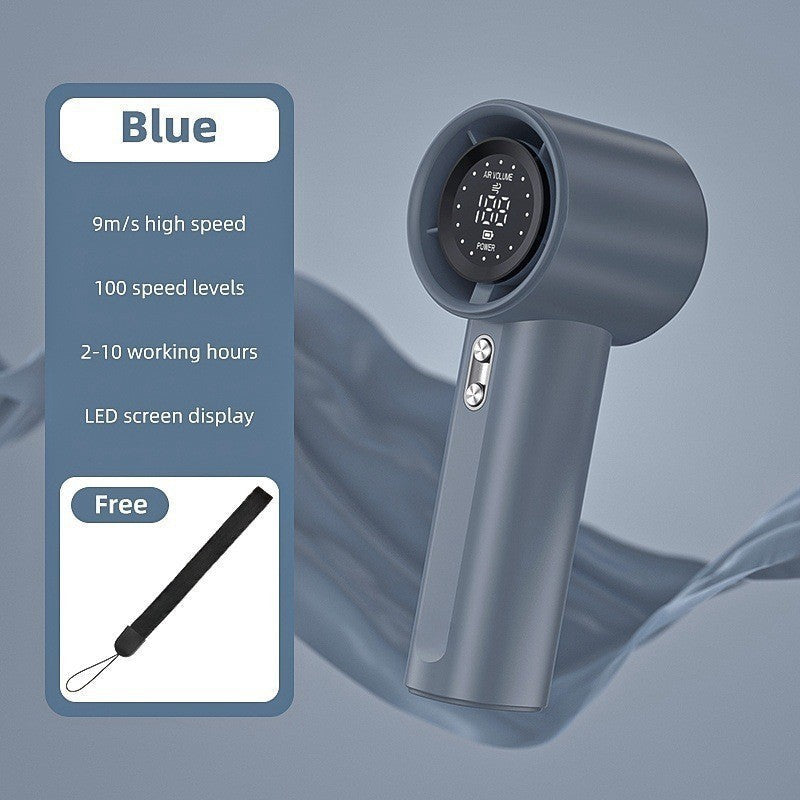 Experience fast, gentle drying with this unisex cordless high-speed hair dryer. Portable with digital display.
