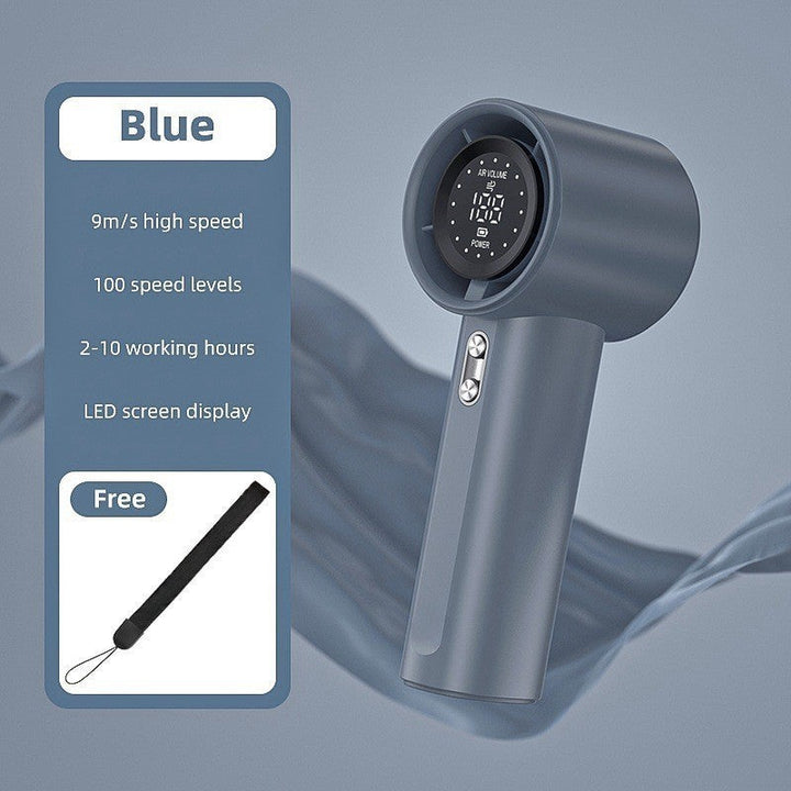 Experience fast, gentle drying with this unisex cordless high-speed hair dryer. Portable with digital display.