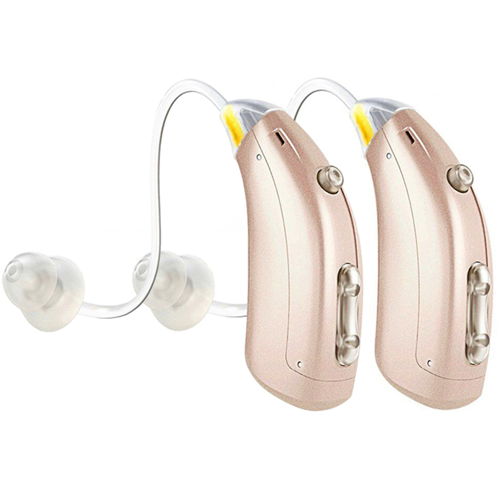 Unisex digital rechargeable hearing aids for clear sound. Enhance hearing support for mild to moderate loss.