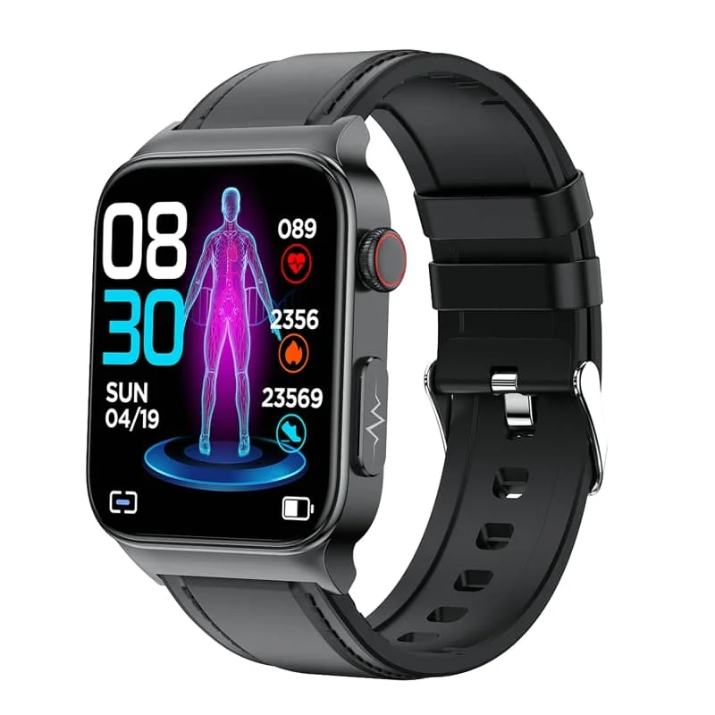 ECG monitor smartwatch for accurate heart rhythm detection & health tracking. Advanced wearable tech.
