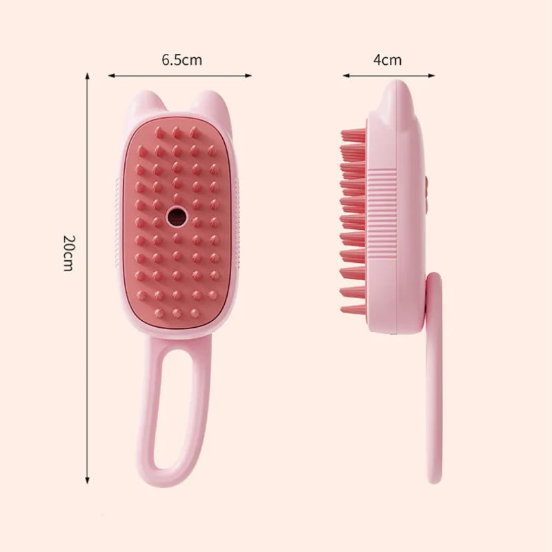 Stylish cat ear electric scalp massager, a perfect gift for personal care & relaxation. Rechargeable, promotes wellness.