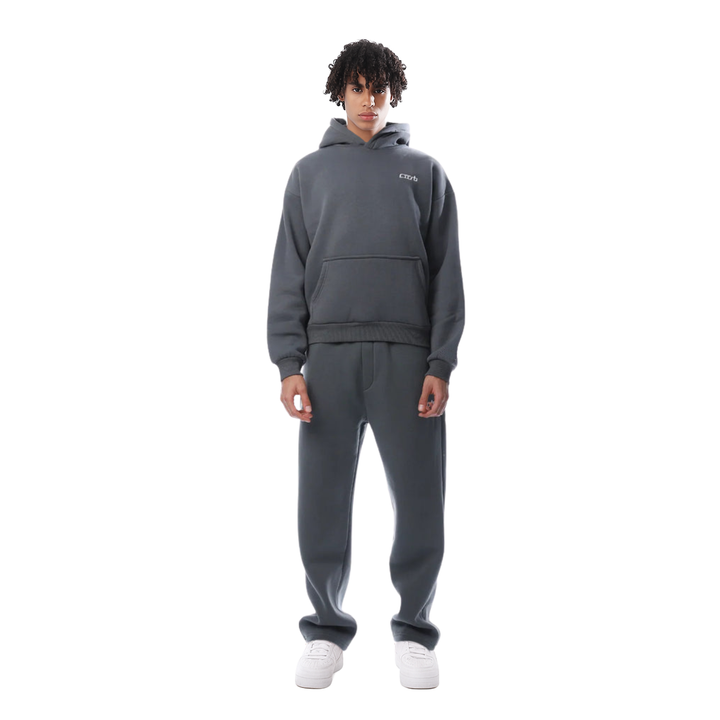 Relaxed fit loungewear tracksuit for ultimate comfort & travel. Unisex design.