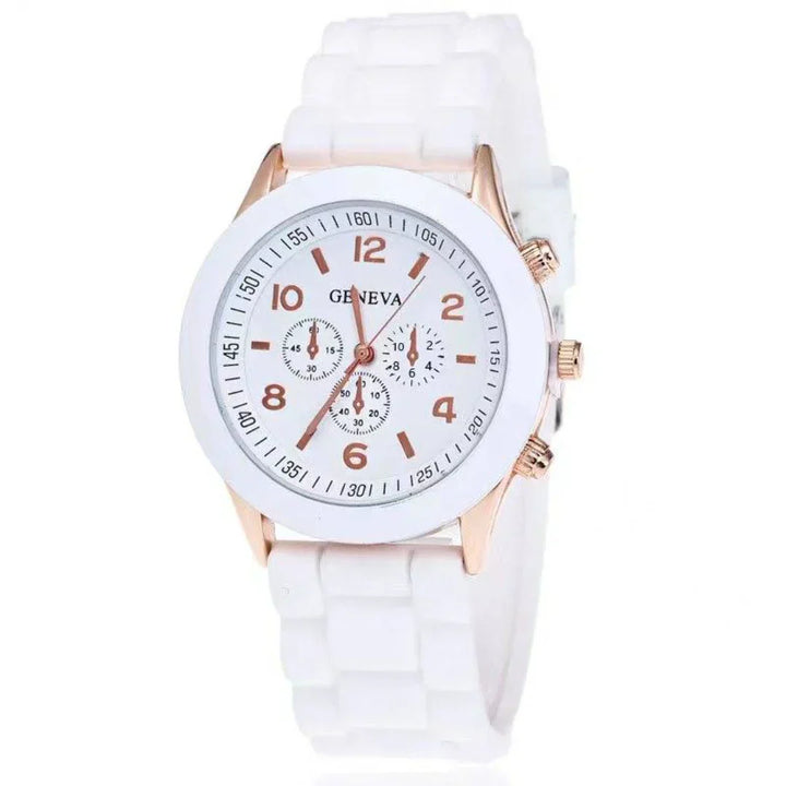 Durable quartz movement unisex watch, ideal for daily use and active lifestyles.