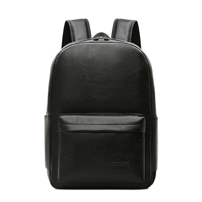 Versatile unisex executive leather backpack for business and travel, a professional carry-all.