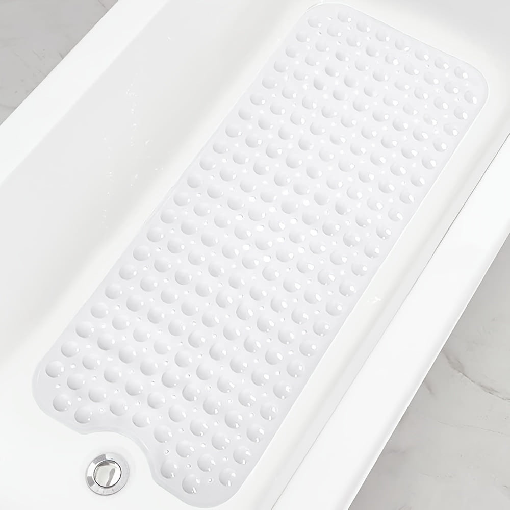 Secure grip non-slip bath mat, an essential bathroom accessory for safety.