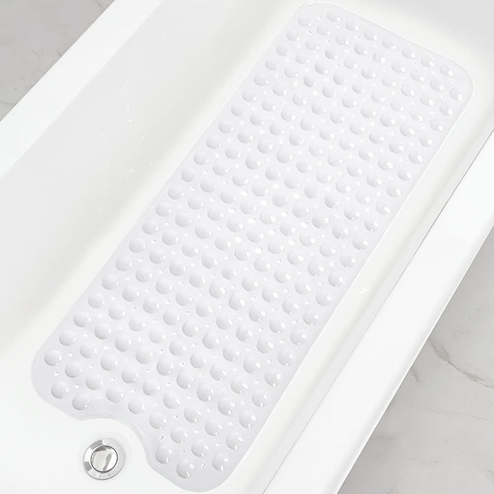 Secure grip non-slip bath mat, an essential bathroom accessory for safety.