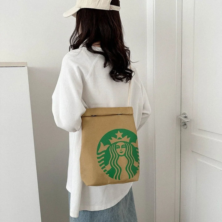 Unique fast food backpack, a playful gift. Unisex design, great for students & daily carry.