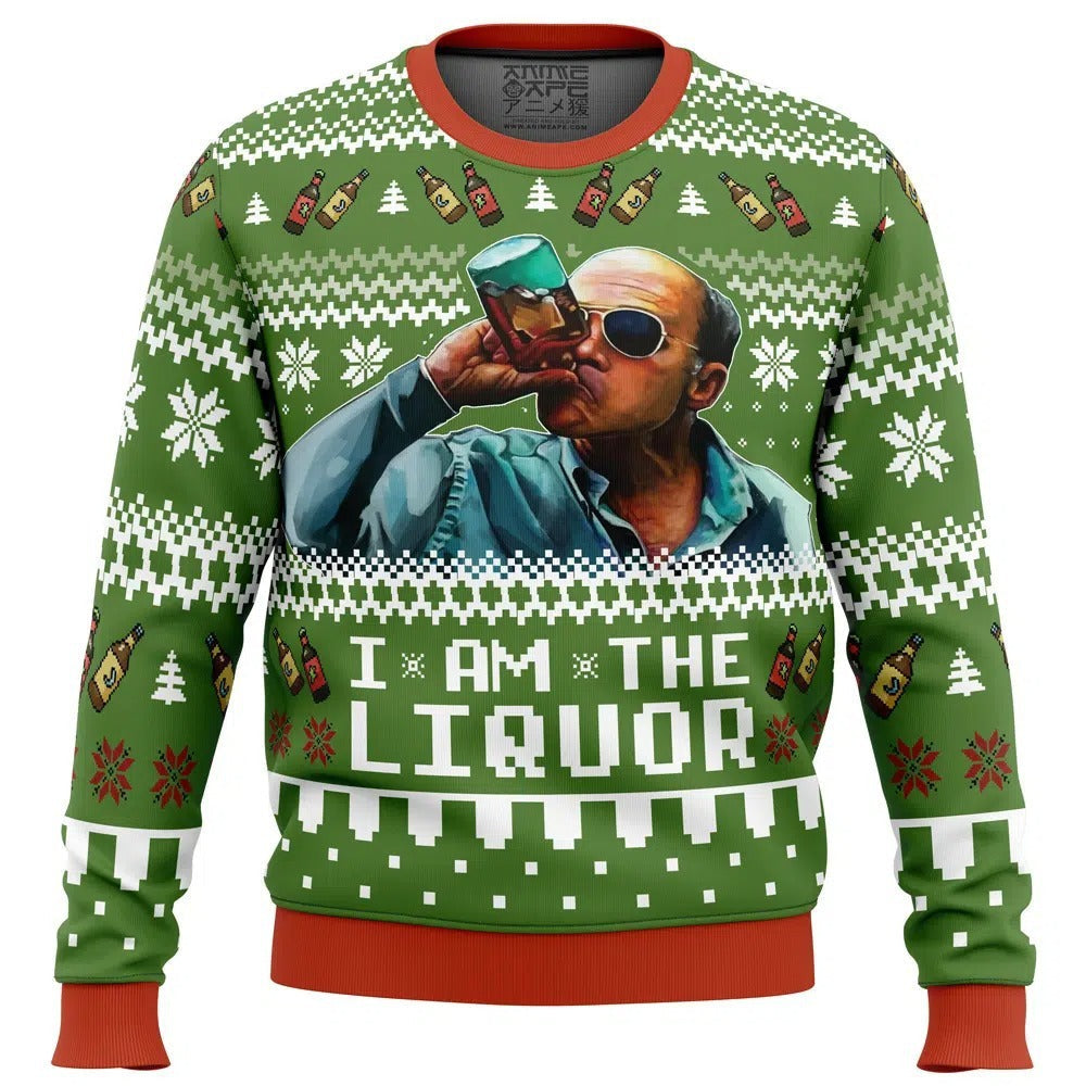 Cozy unisex long sleeve top with a festive print. Ideal holiday shirt for winter parties, casual wear, or seasonal comfort.