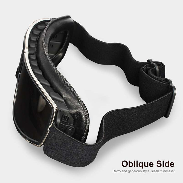 Protective eyewear, clear anti-fog lenses, UV shield, fit-over for glasses wearers.