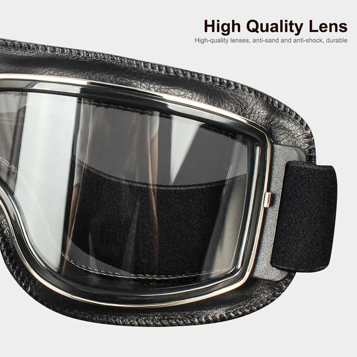 Unisex anti-fog goggles with UV protection, fit over prescription glasses, clear vision.