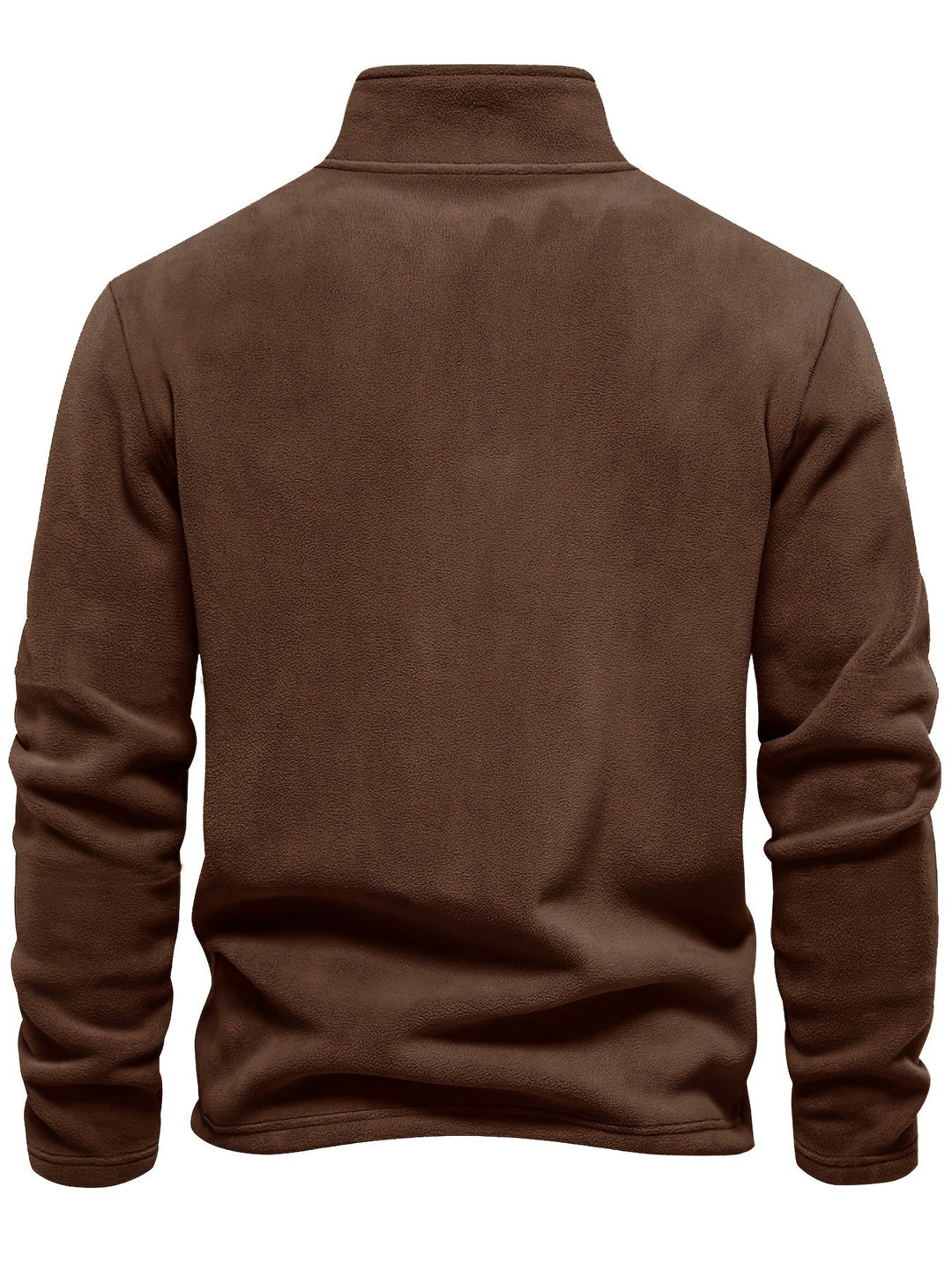 Snug & warm unisex half-zip pullover, fleece-lined for maximum comfort during cold fall/winter days.