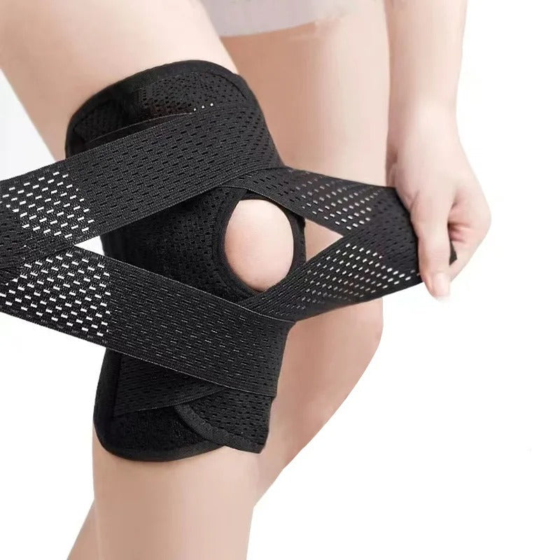 FlexGuard knee brace for arthritis relief & sports injury recovery. Provides compression & strong knee support.