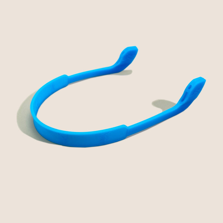 Soft silicone anti-slip grips designed for comfortable and secure eyeglasses.