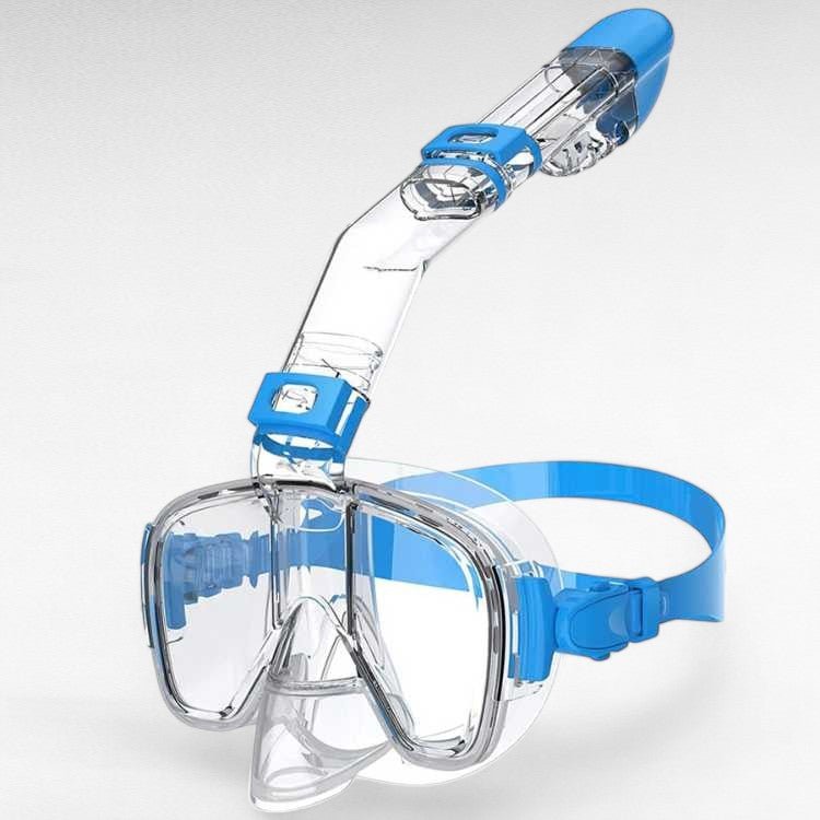 Enhance your underwater experience with this foldable, anti-fog snorkel mask.