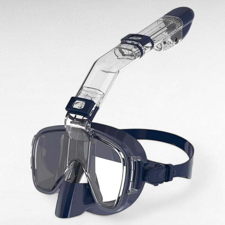 Versatile foldable snorkel mask for swimming, diving & underwater sightseeing.