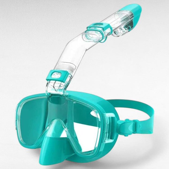 Full face snorkel mask for secure diving, swimming & underwater adventures.