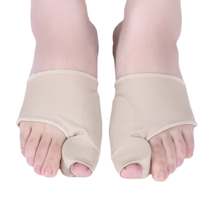 Soft silicone gel bunion corrector for daily foot care support & hallux valgus pain relief.