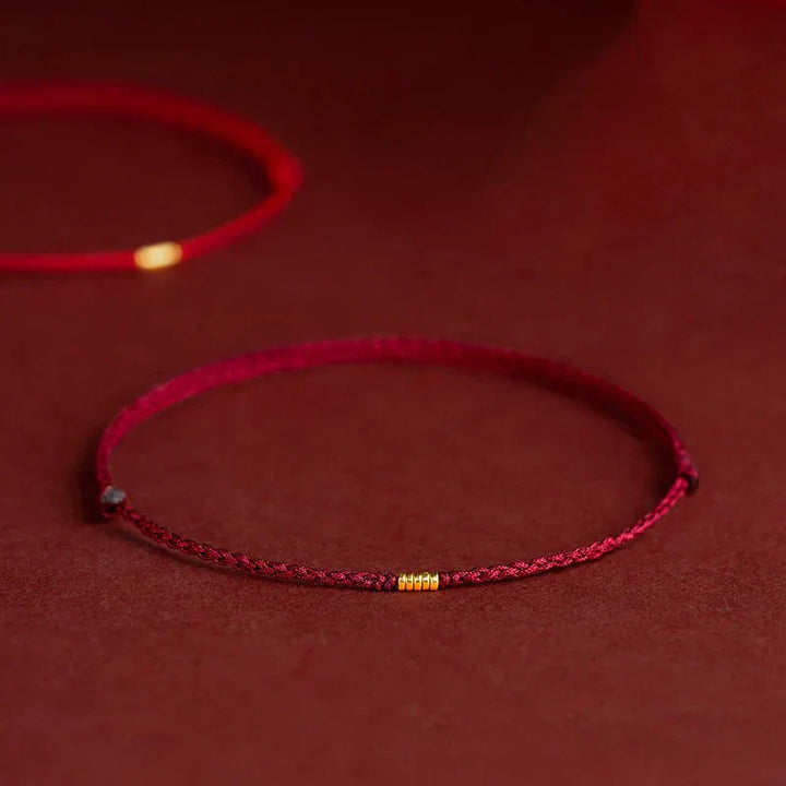 Unisex handcrafted harmony energy bracelet with Tibetan blessing