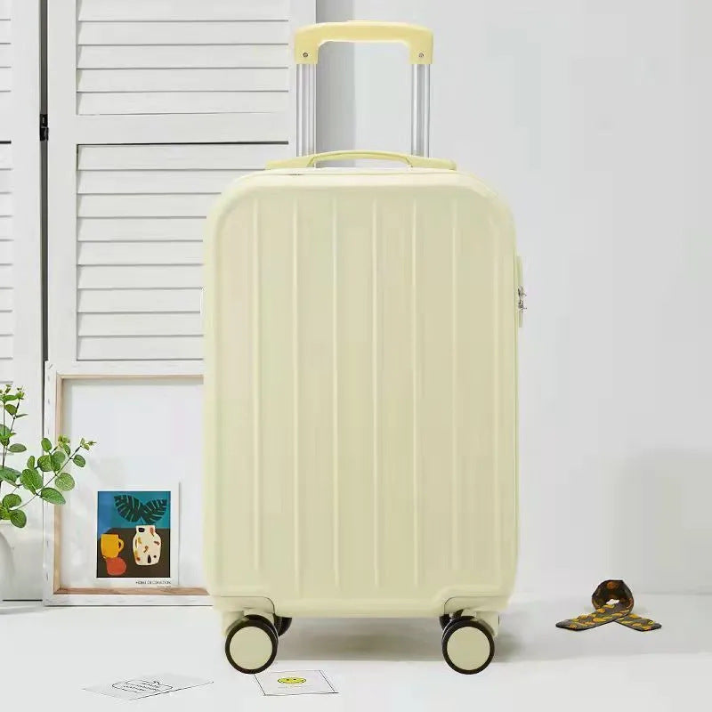 Hardshell vacation luggage set, durable and spacious, designed for stress-free getaways and extended trips.