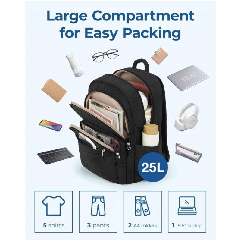 Spacious insulated travel backpack, perfect for keeping items cool on commutes or outdoor adventures.