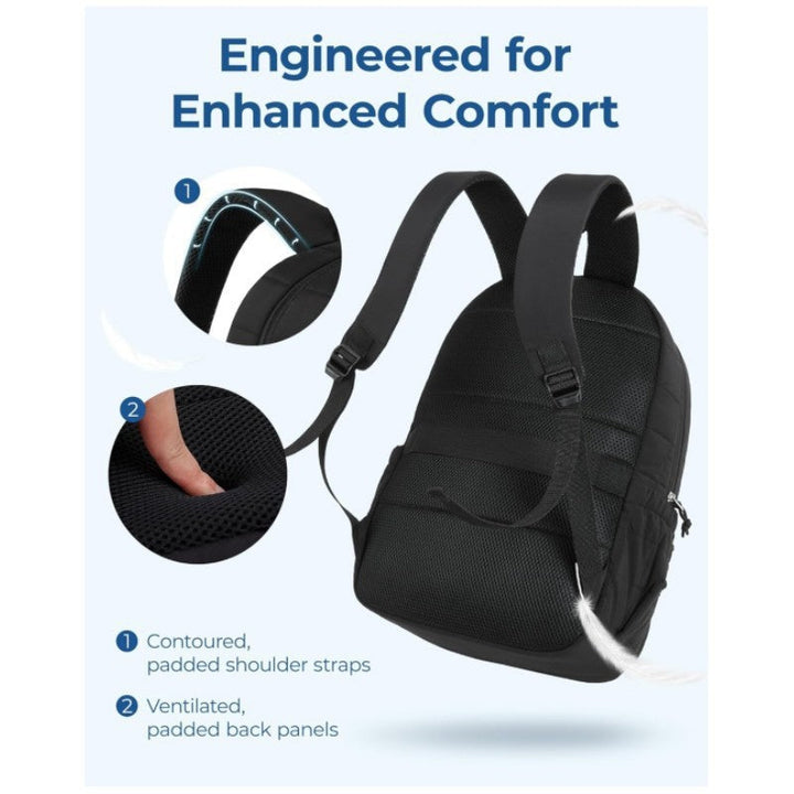 Spacious everyday insulated backpack, great for school, work, and short trips.