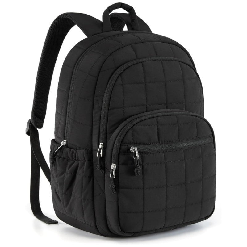 Water-resistant commuter backpack, unisex design for students, professionals, and travelers.