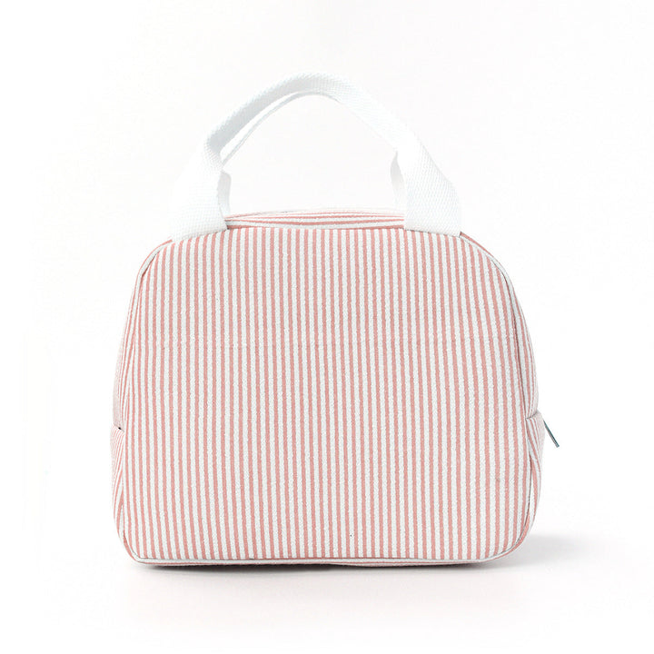 Modern insulated lunch bag, perfect for active lifestyles, keeping food fresh with a reliable zipper.