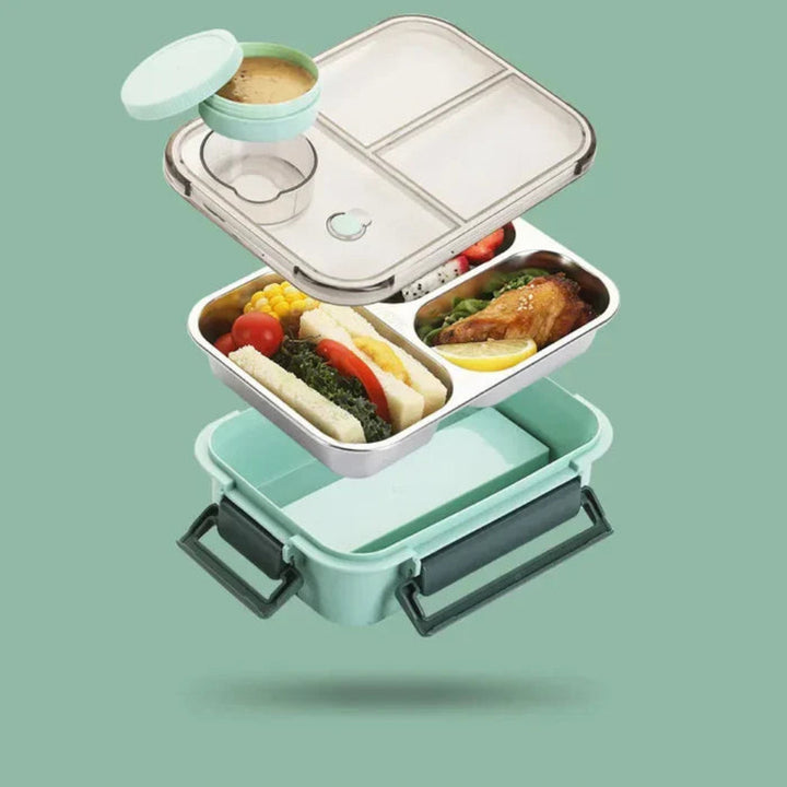 Sleek insulated food jar, ensuring your hot or cold lunch is always fresh & ready to eat.