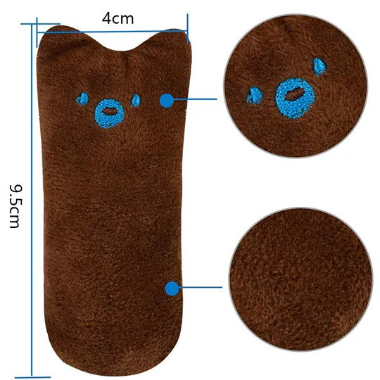 Feline fun with this durable, scratch-resistant interactive cat toy. Catnip infused for stress relief & active playtime.