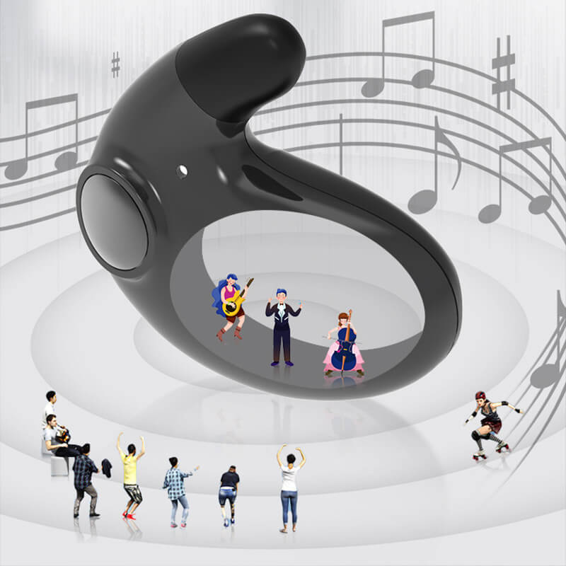 Unisex invisible sleep headphones, offering comfortable wireless audio. Bluetooth earbuds for deep sleep and relaxation.