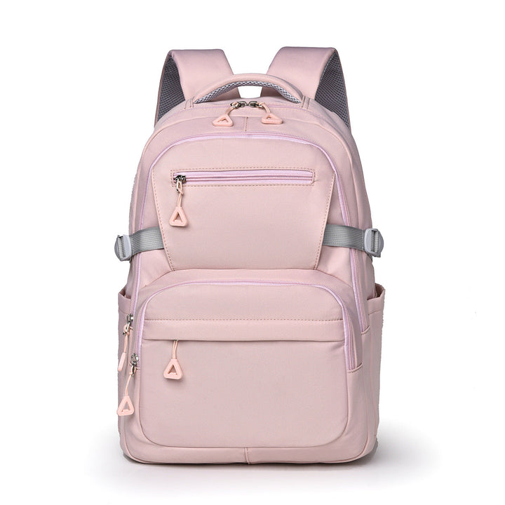 Commuting backpack with multiple compartments & side pockets, a versatile solution for daily essentials.