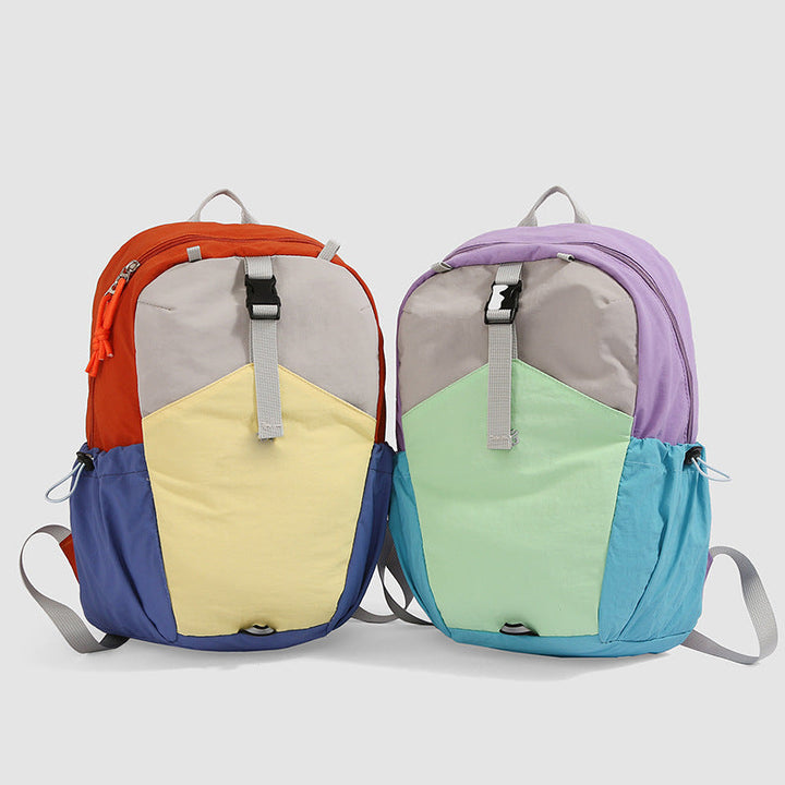 Unisex lightweight casual adventure backpack, perfect for daily use, travel, or school. Durable outdoor daypack.