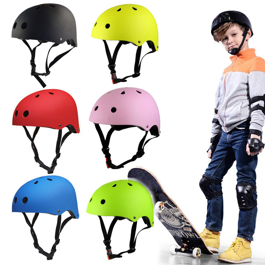 Unisex lightweight protective skate helmet for action sports. Durable, comfortable safety gear.