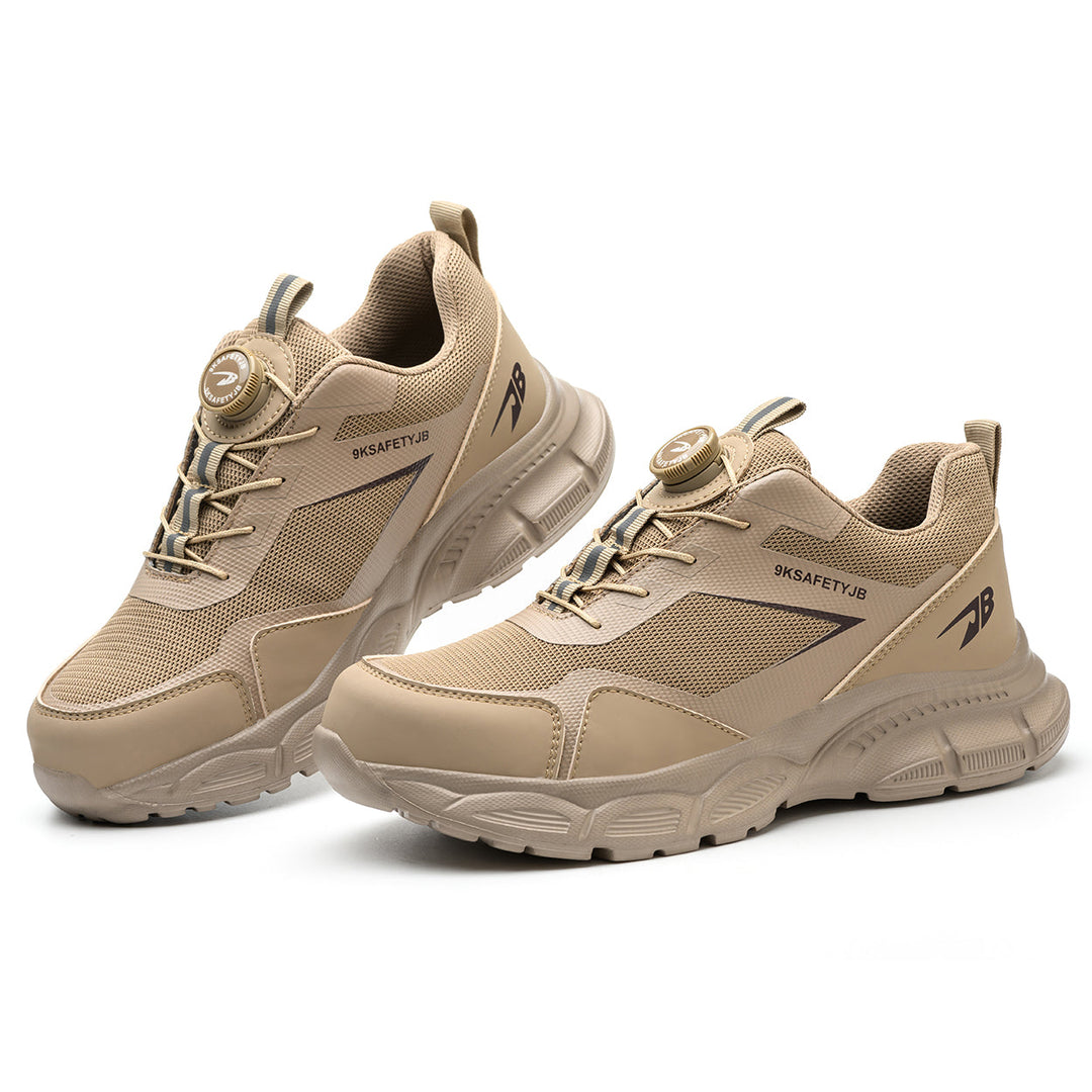 Men's and women's lightweight steel toe safety shoes, reliable, durable & comfortable footwear.