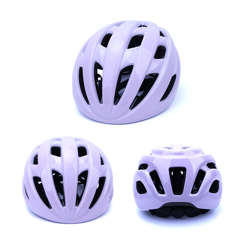Unisex lightweight ventilated bicycle helmet for safe cycling. Ideal for road, mountain biking, or commuting.