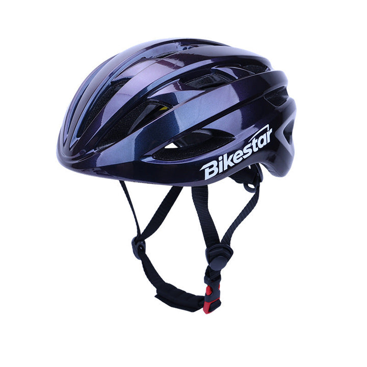 Ergonomic unisex cycling helmet with adjustable fit, offering superior ventilation & lightweight protection for riders.