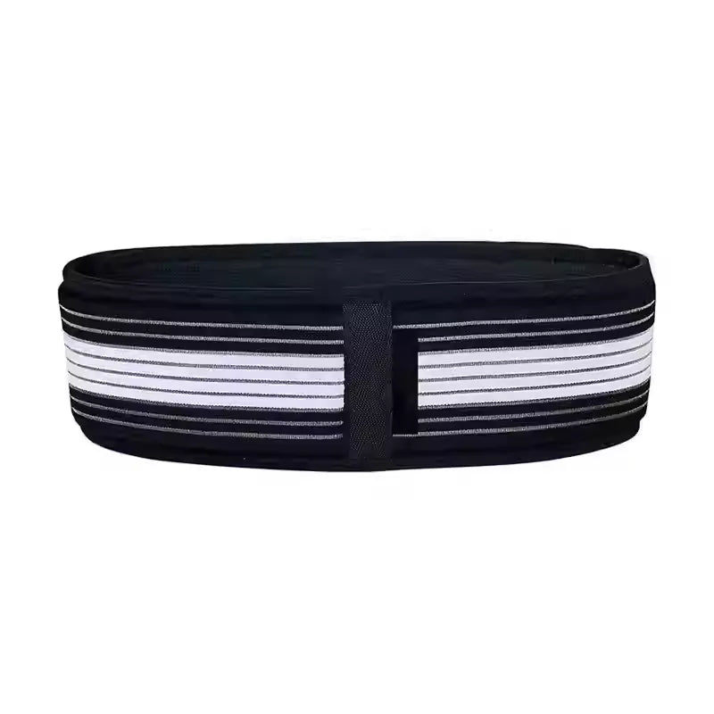 Adjustable unisex back support belt for custom lower back pain relief & posture support. Durable & comfortable for daily use.