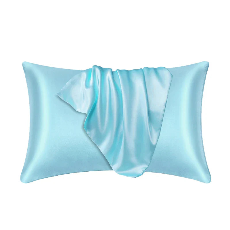 The perfect gift: Unisex mulberry silk pillowcase for luxurious beauty sleep, skin & hair care.