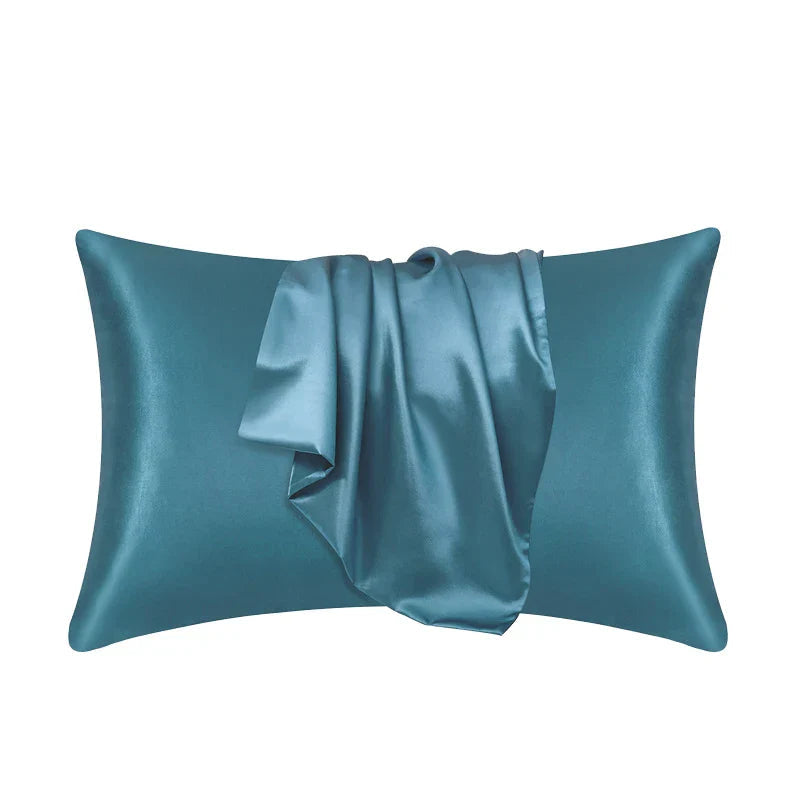 Smooth mulberry silk pillowcase prevents frizzy hair & breakage. Essential for hair health & care.