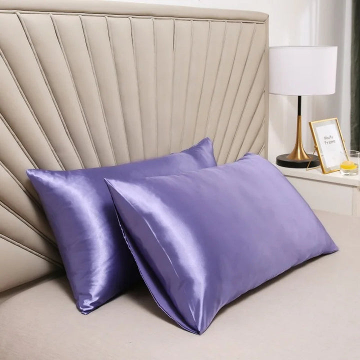 100% pure mulberry silk pillowcase, soft & durable. Ultimate luxury bedding for superior rest.