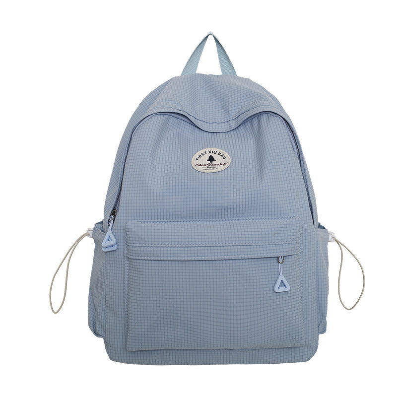 Unisex multi-compartment school backpack for students, durable & water-resistant, ideal for daily college use.