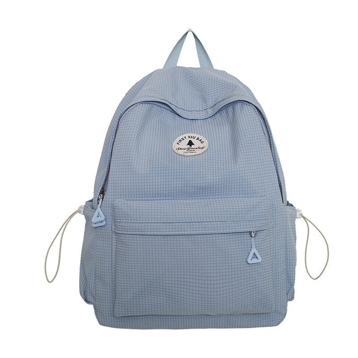 Unisex multi-compartment school backpack for students, durable & water-resistant, ideal for daily college use.