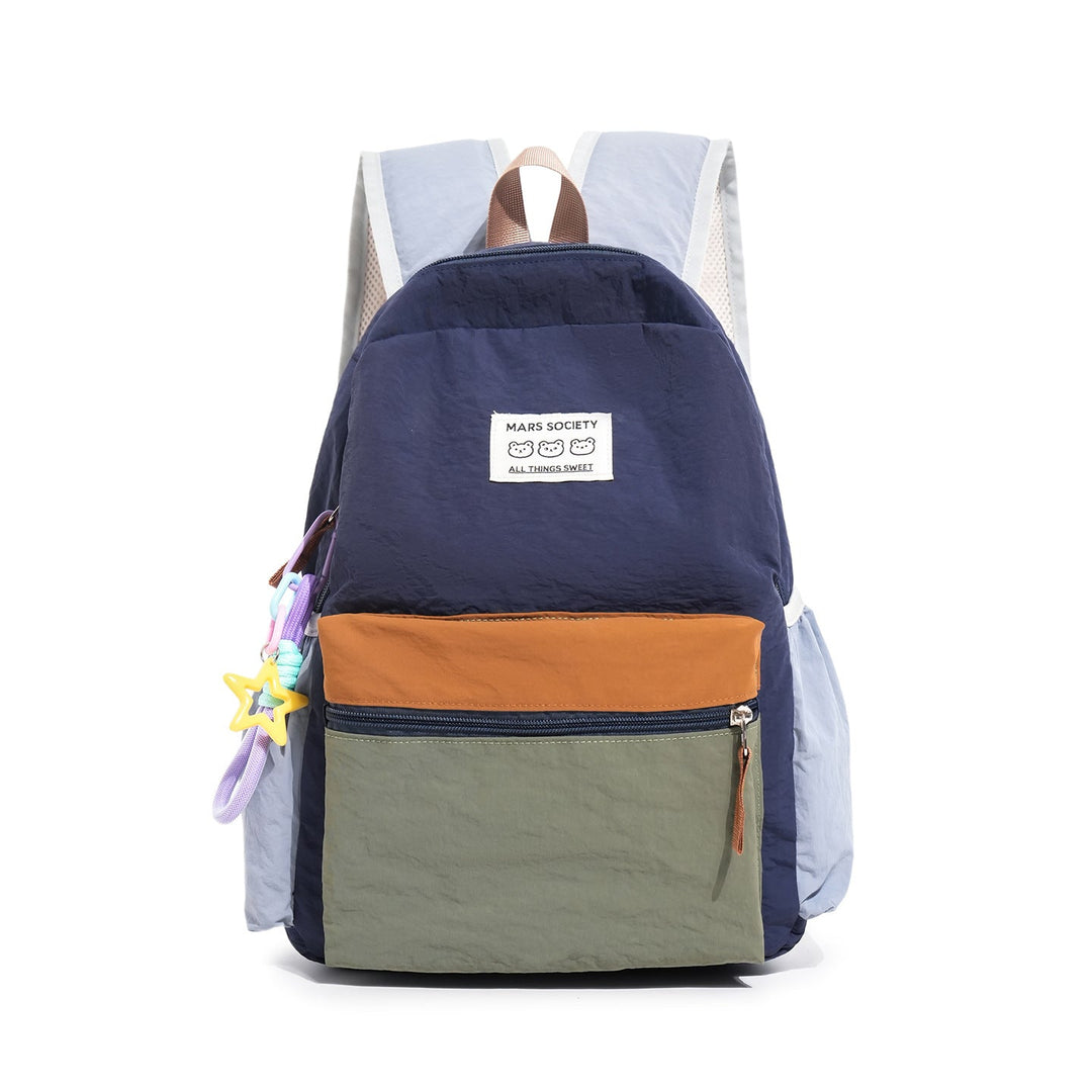 Durable & lightweight multi-compartment travel backpack, perfect for students or casual everyday carry with ample space.